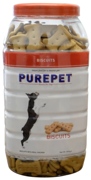 Purepet Milk Flavour, Real Chicken Biscuit,Dog Treats